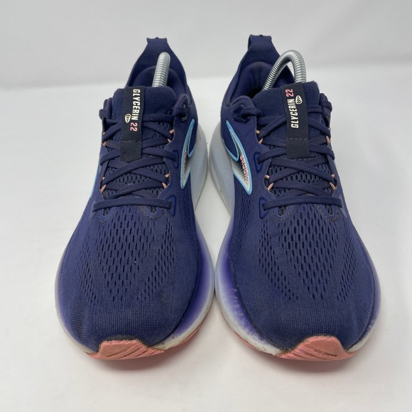 Brooks Glycerin 22 Women's Size 9.5 Running Shoes Navy Blue Athletic Sneakers - Picture 3 of 8